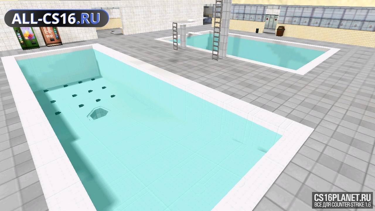 Карта «gg_pool_day2» для CS 1.6 для CS 1.6