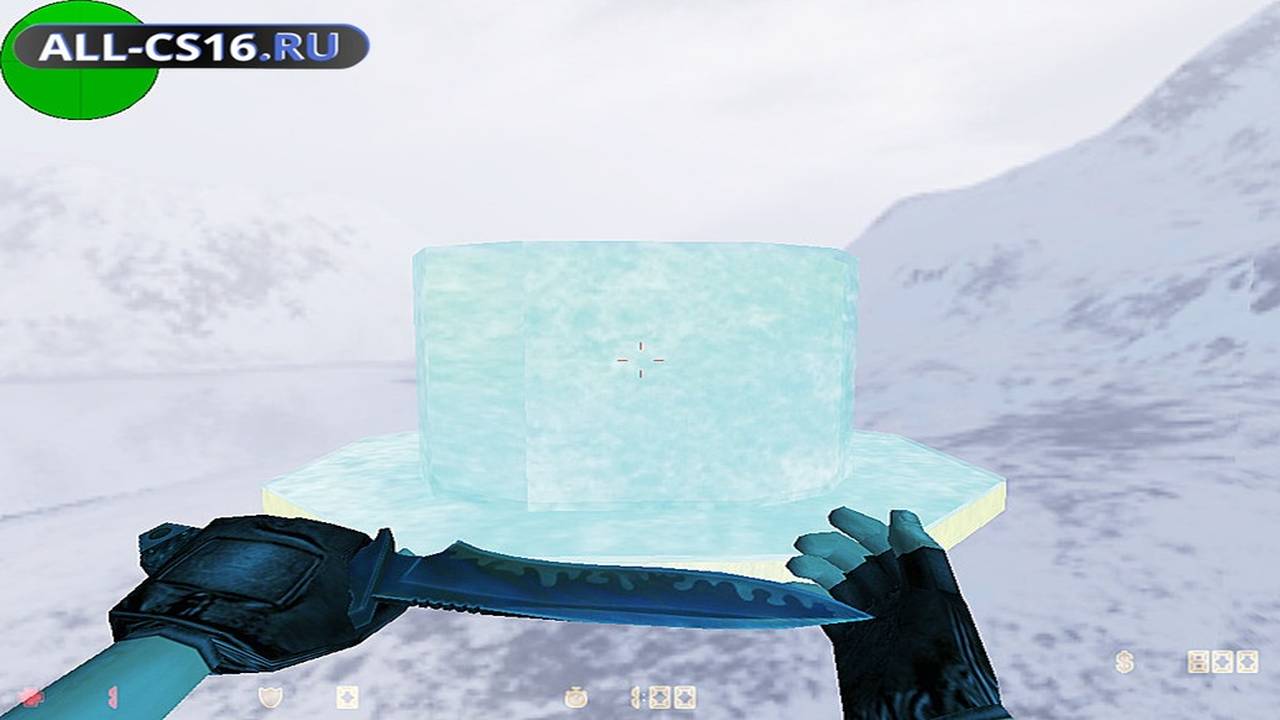 Карта «1hp_icebattle» для CS 1.6 для CS 1.6