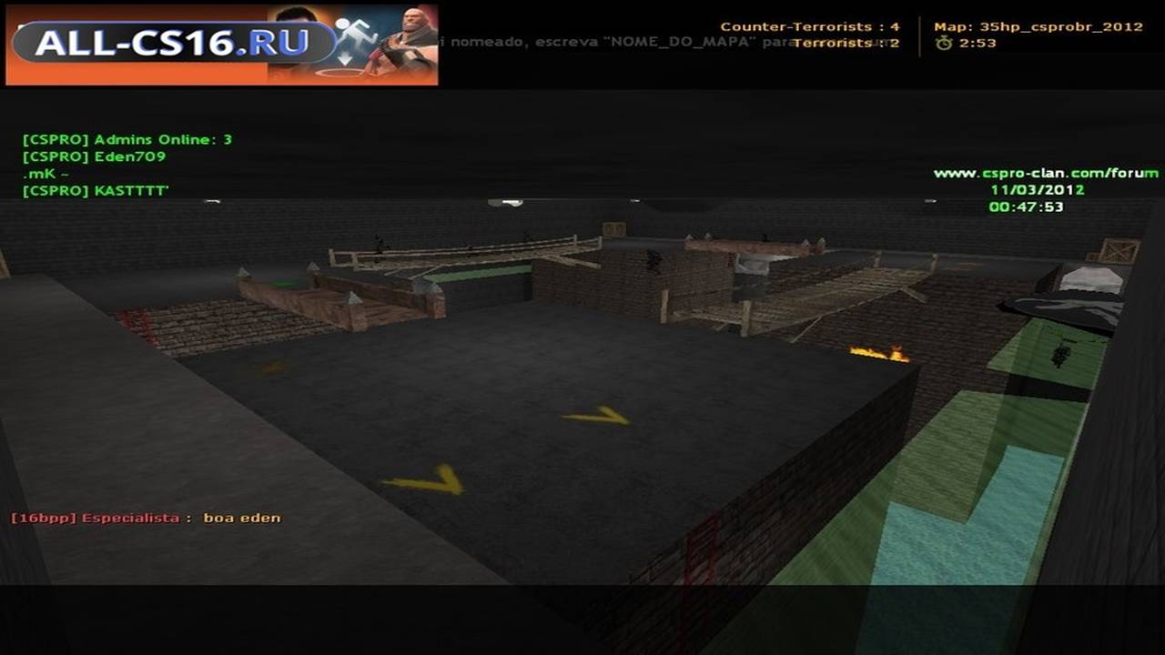 Карта «35hp_csprobr_2012» для CS 1.6 для CS 1.6