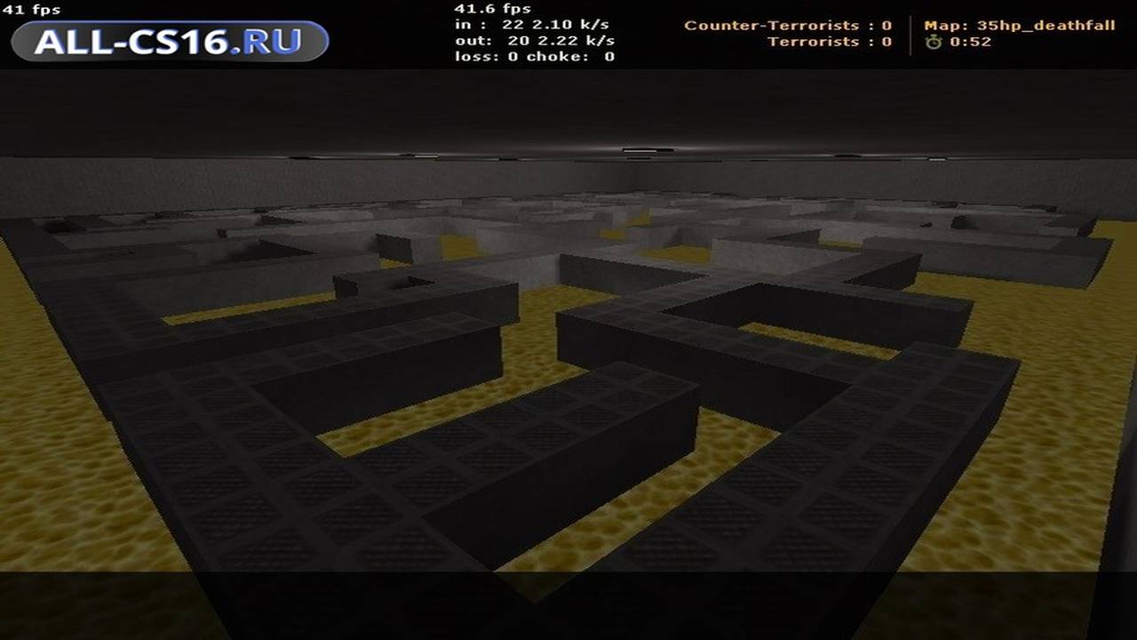 Карта «35hp_deathfall» для CS 1.6 для CS 1.6