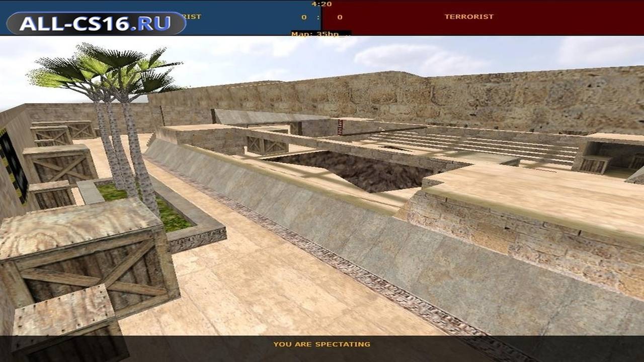 Карта «35hp_dustdustdust_beta2» для CS 1.6 для CS 1.6