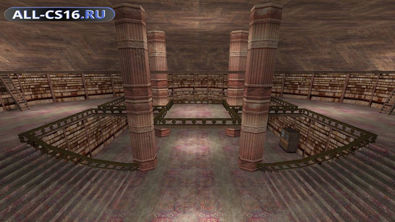 Карта «35hp_library» для CS 1.6 для CS 1.6