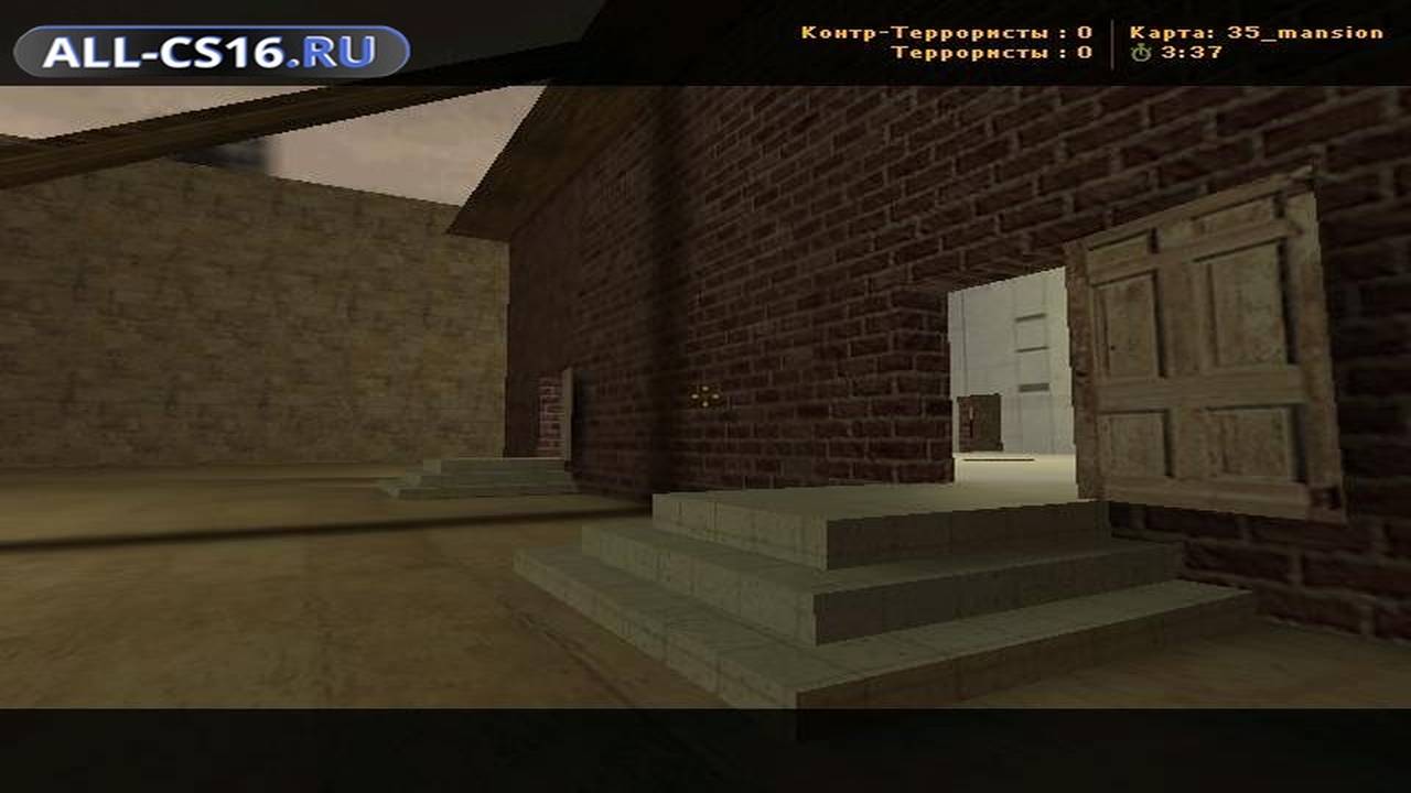Карта «35hp_mansion» для CS 1.6 для CS 1.6