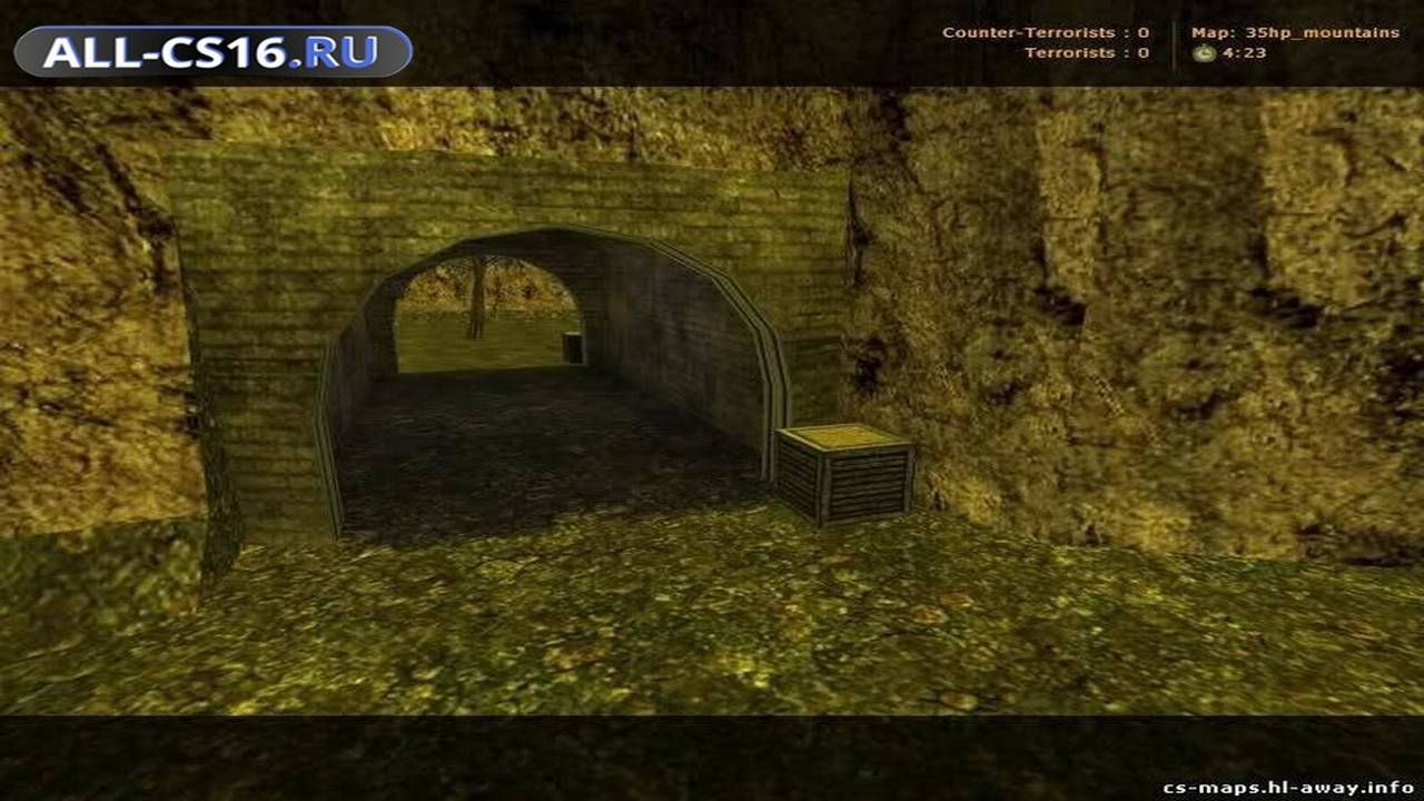 Карта «35hp_mountains» для CS 1.6 для CS 1.6