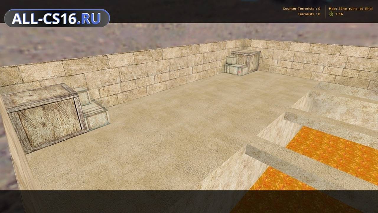 Карта «35hp_ruins_bt_final» для CS 1.6 для CS 1.6