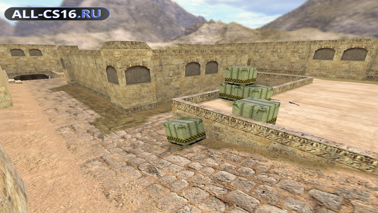 Карта «3d_aim_dust2» для CS 1.6 для CS 1.6