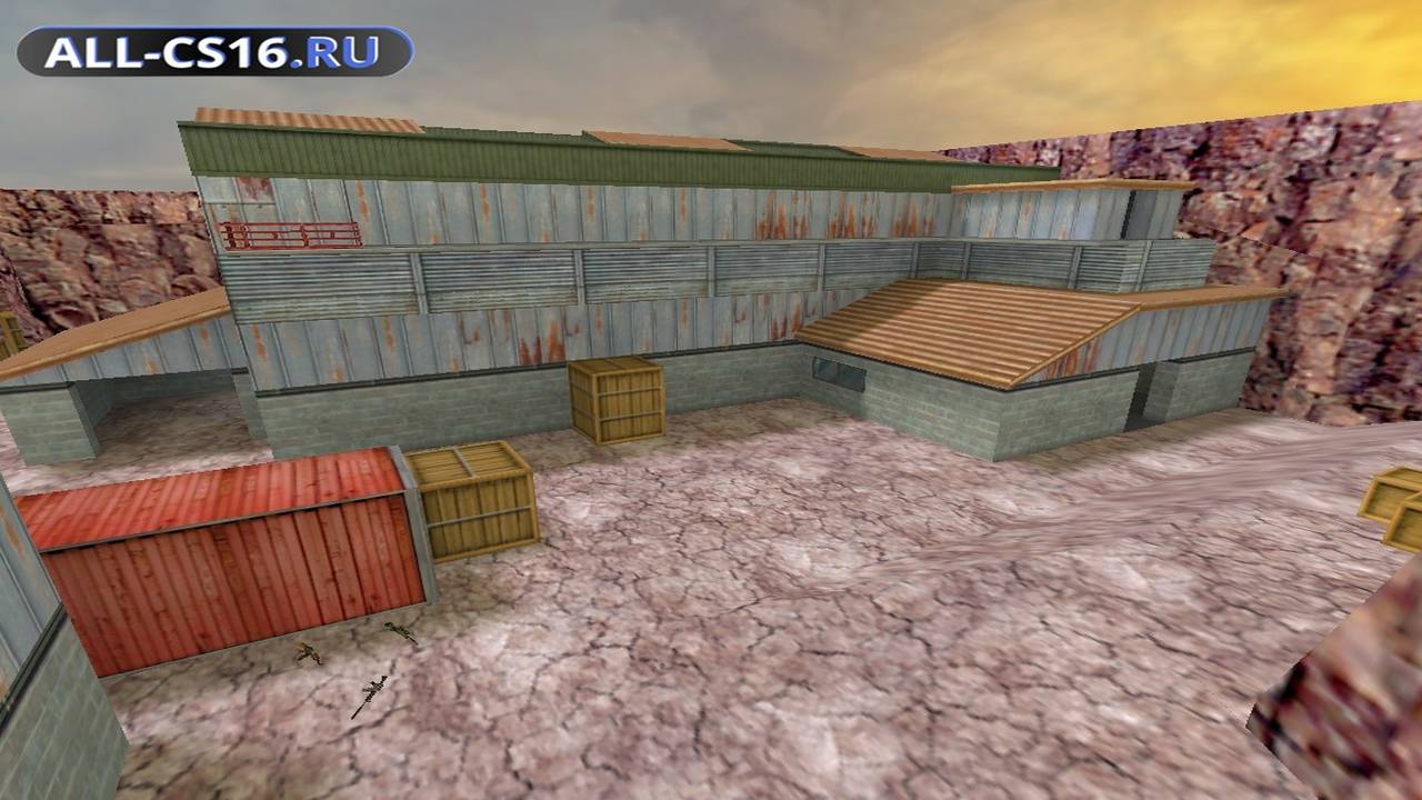 Карта «3d_aim_nuke» для CS 1.6 для CS 1.6