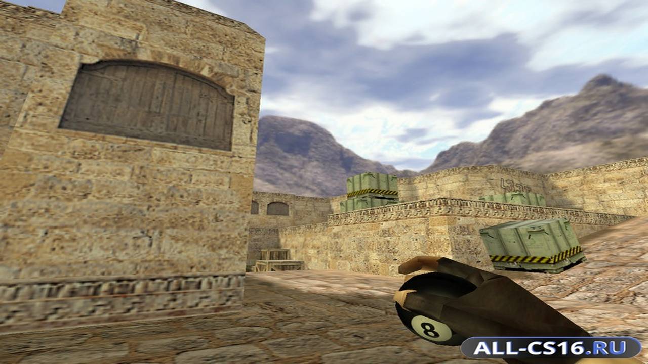 Модель оружия для CS 1.6 - Граната Бильярдный шар