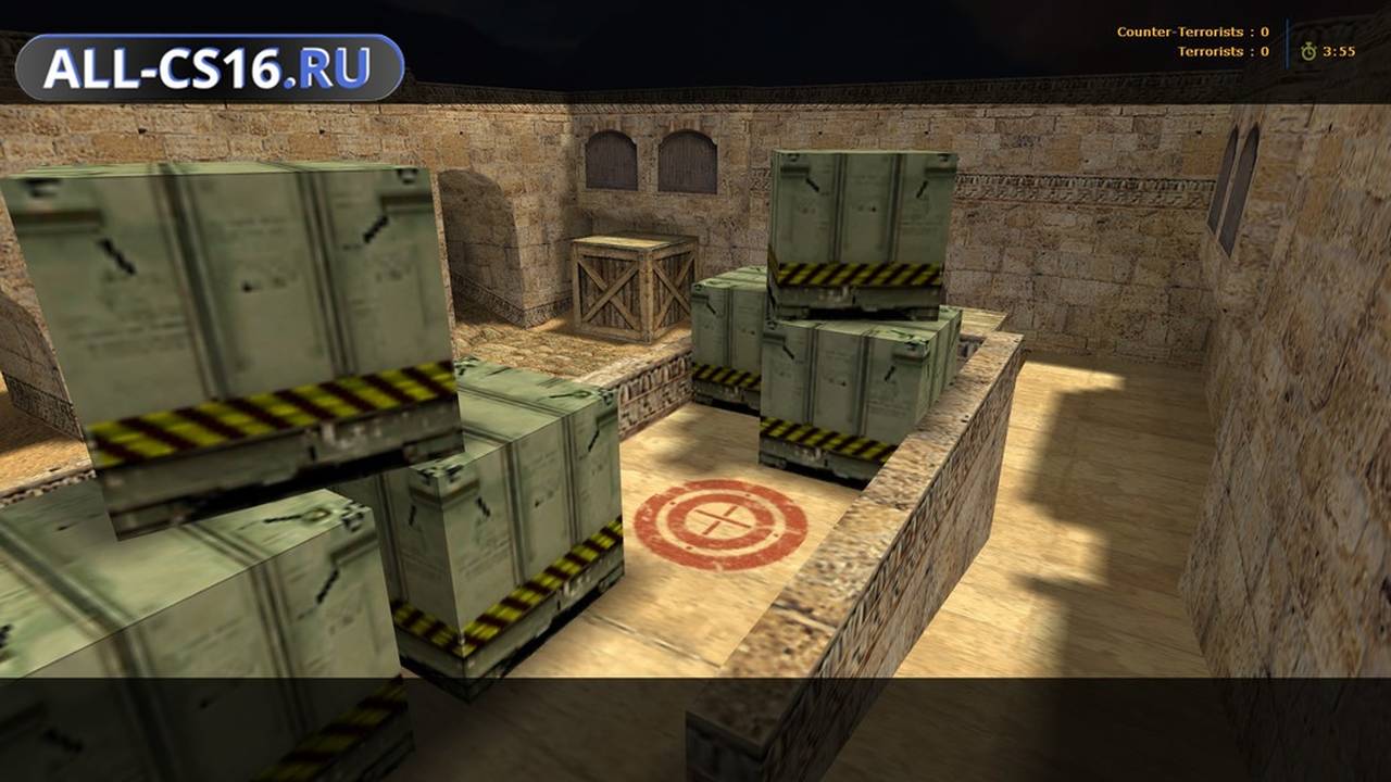 Карта «828_dust2» для CS 1.6 для CS 1.6