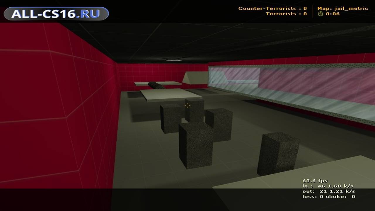Карта «Jail_metric» для CS 1.6 для CS 1.6