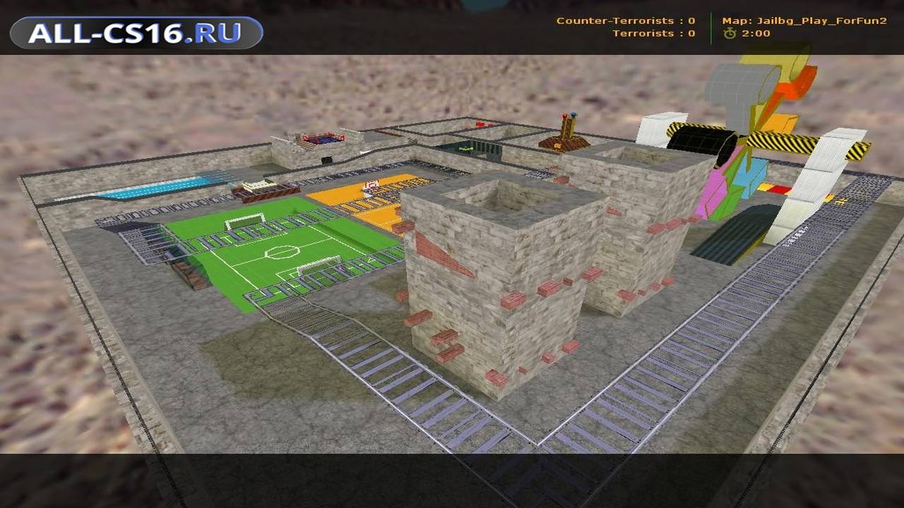 Карта «Jailbg_PlayForFun2» для CS 1.6 для CS 1.6