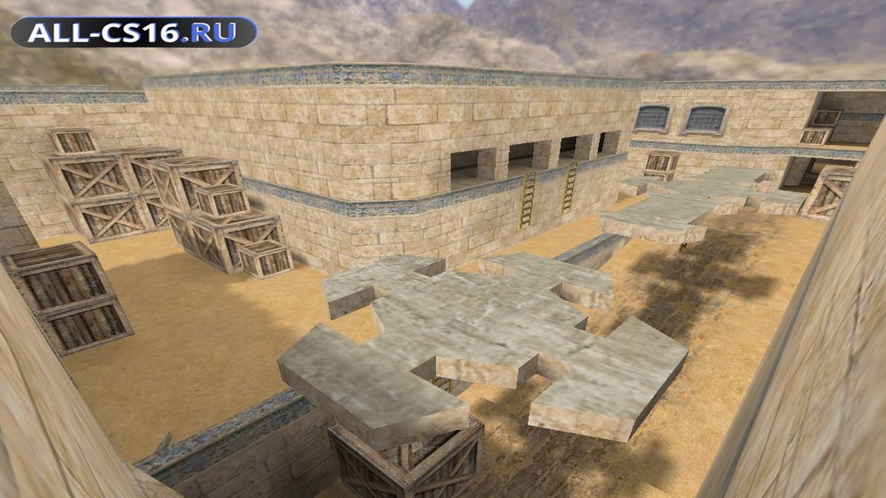 Карта «ZM_DUST_2k18» для CS 1.6 для CS 1.6
