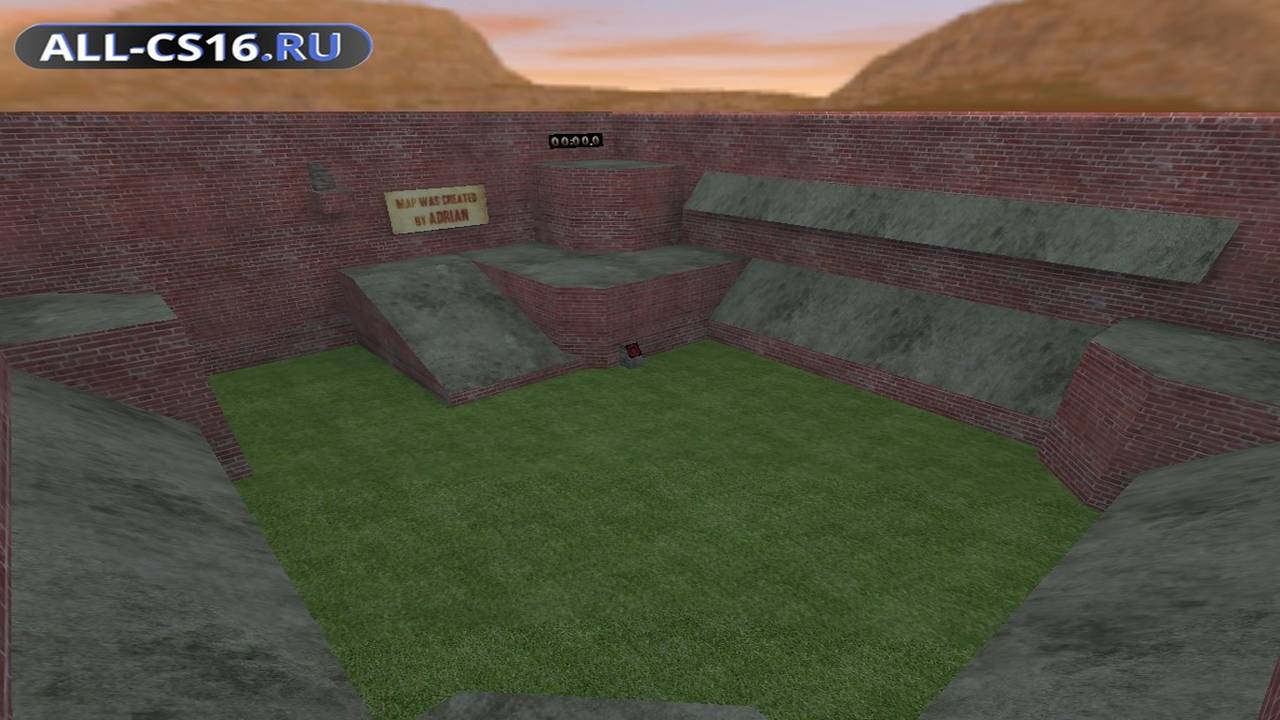 Карта «adi_slidebrick» для CS 1.6 для CS 1.6