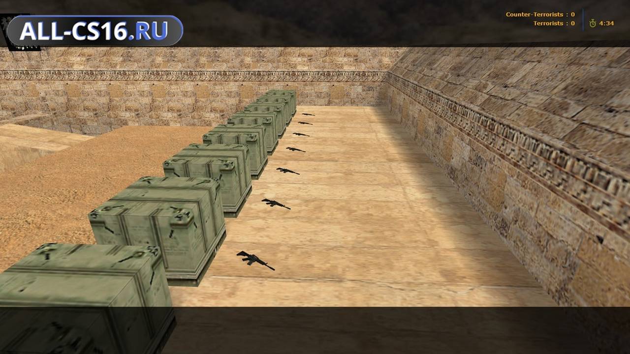 Карта «aggro_ak-colt» для CS 1.6 для CS 1.6