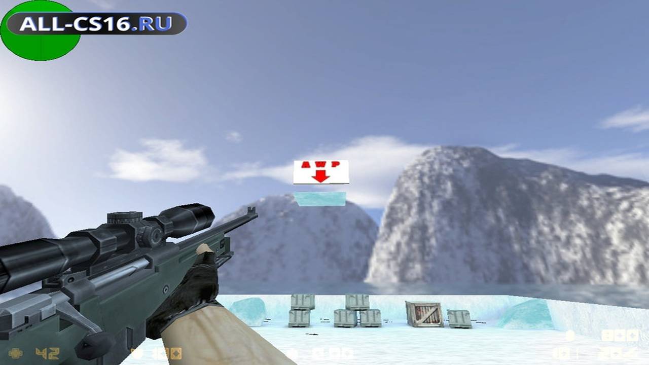 Карта «aim_-35c» для CS 1.6 для CS 1.6