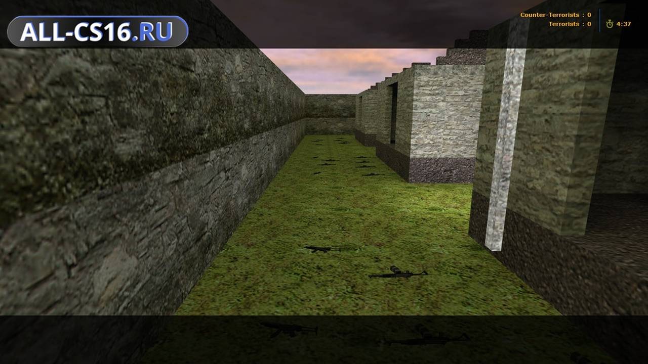 Карта «aim_4real» для CS 1.6 для CS 1.6
