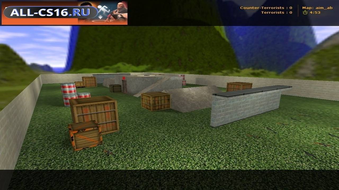 Карта «aim_ab» для CS 1.6 для CS 1.6
