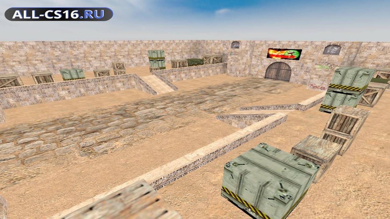 Карта «aim_accuracy_ak47» для CS 1.6 для CS 1.6
