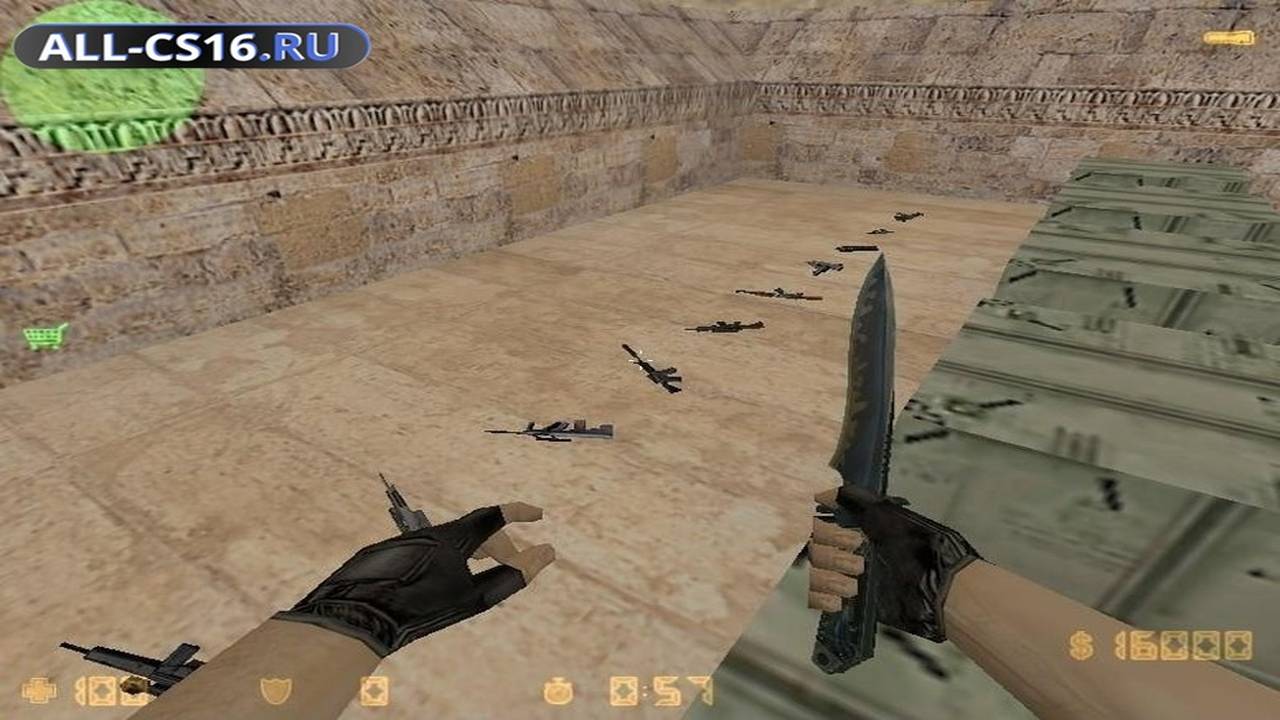 Карта «aim_aggro» для CS 1.6 для CS 1.6