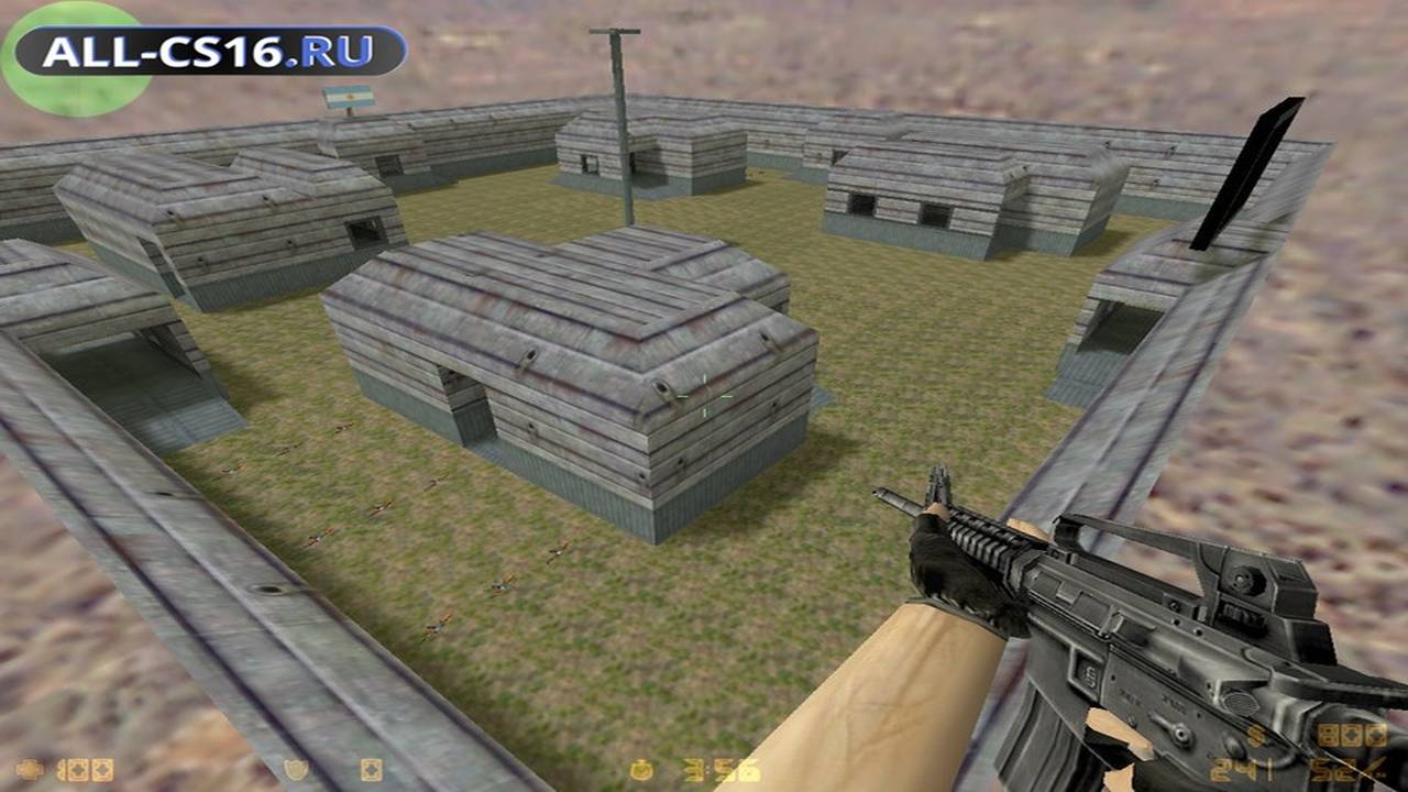 Карта «aim_ak-colt-arg» для CS 1.6 для CS 1.6