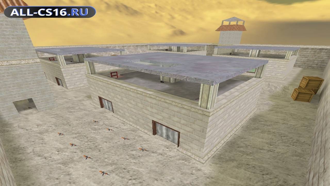 Карта «aim_ak-colt3» для CS 1.6 для CS 1.6