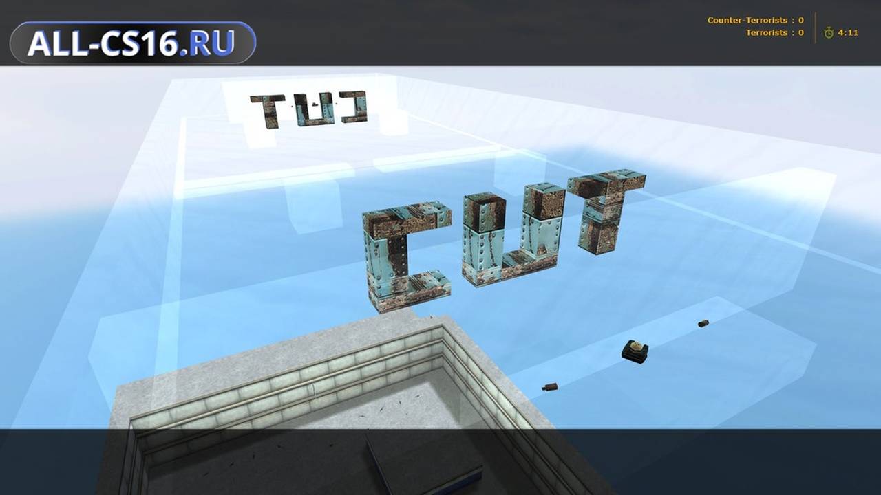 Карта «aim_ak-colt_cut-room_t0ms» для CS 1.6 для CS 1.6