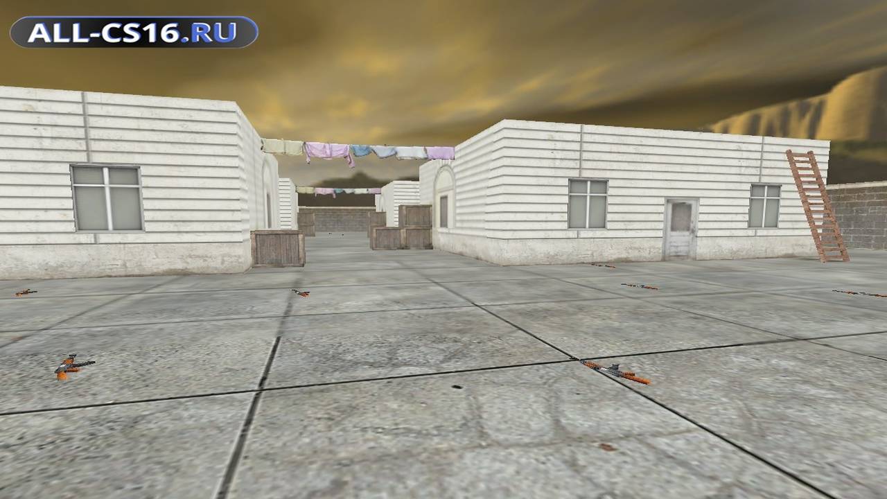 Карта «aim_ak-colt_village» для CS 1.6 для CS 1.6