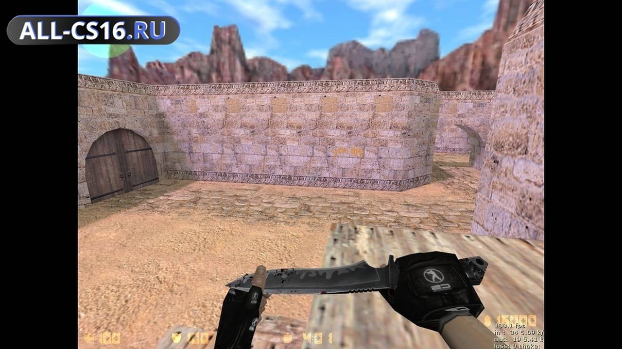 Карта «aim_ak-coltdust» для CS 1.6 для CS 1.6