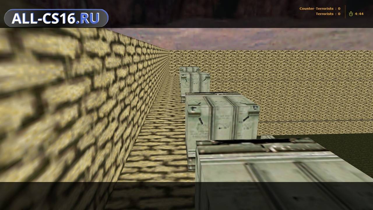 Карта «aim_ak-m4c» для CS 1.6 для CS 1.6