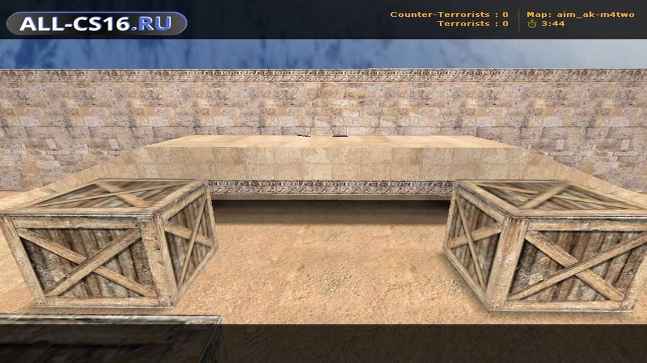 Карта «aim_ak-m4two» для CS 1.6 для CS 1.6
