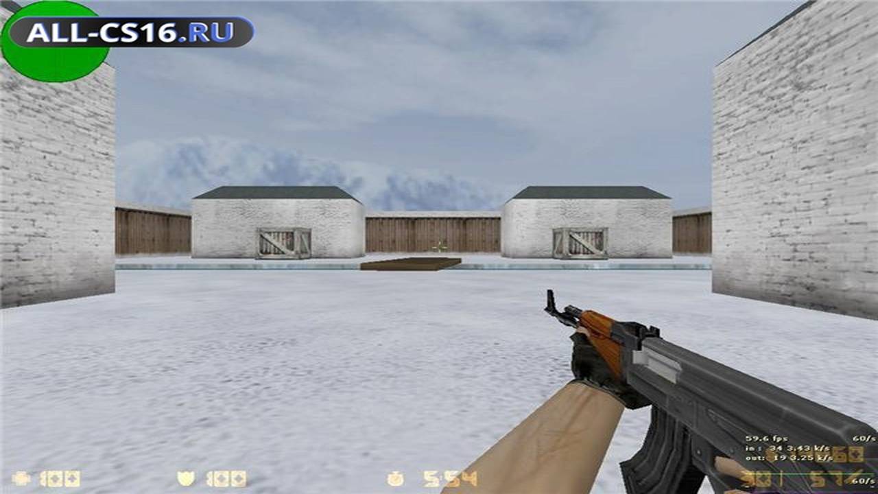 Карта «aim_ak47-coltm4a1» для CS 1.6 для CS 1.6