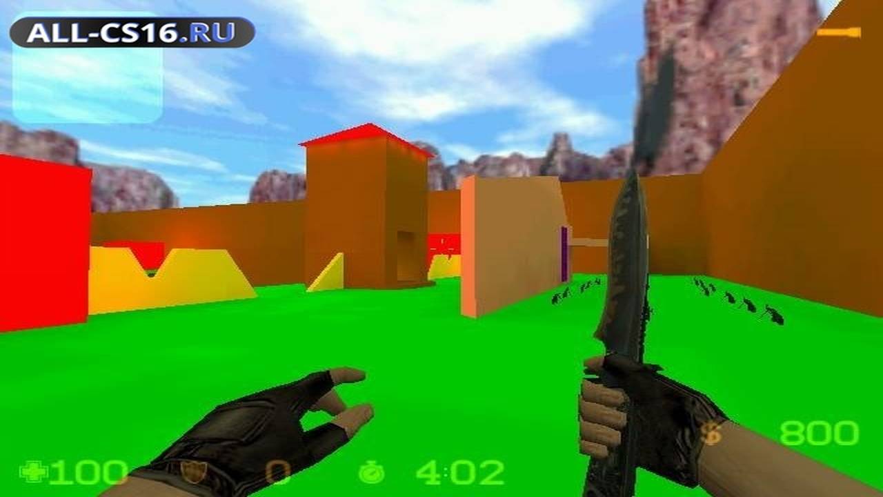 Карта «aim_ak47_colour» для CS 1.6 для CS 1.6