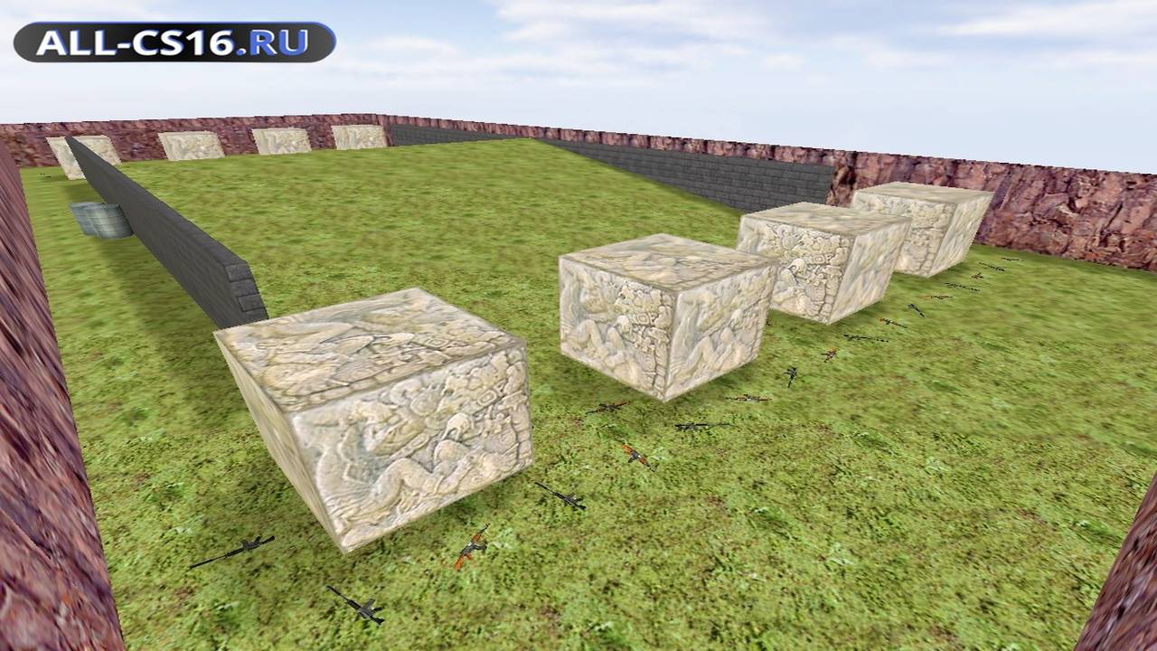 Карта «aim_ak47_m4a1» для CS 1.6 для CS 1.6