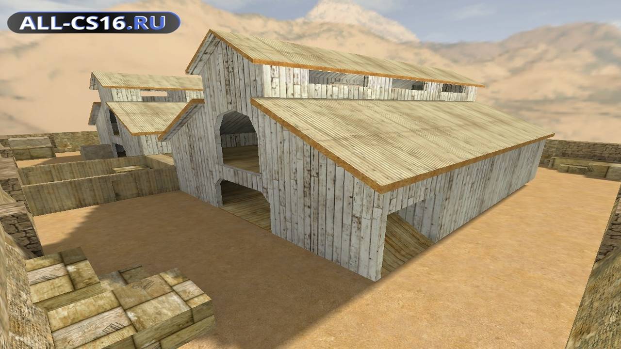 Карта «aim_ak47colt_barn» для CS 1.6 для CS 1.6