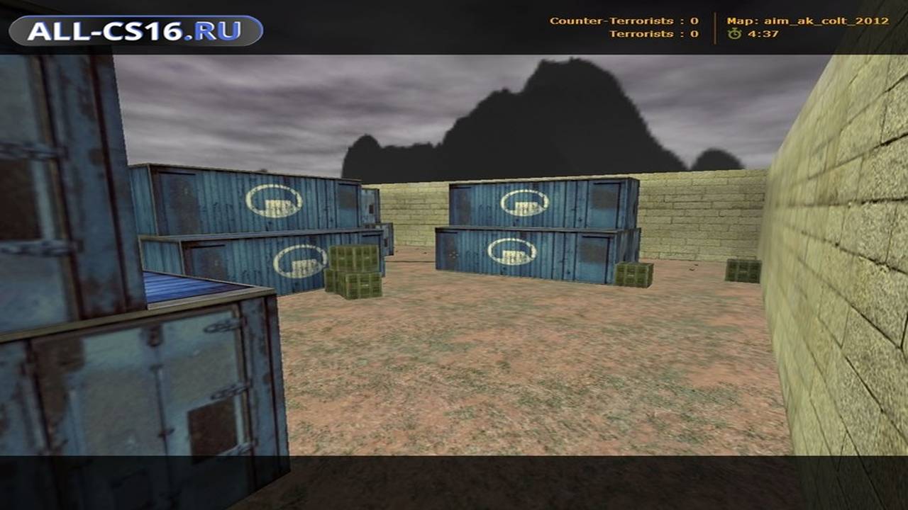 Карта «aim_ak_colt_2012» для CS 1.6 для CS 1.6