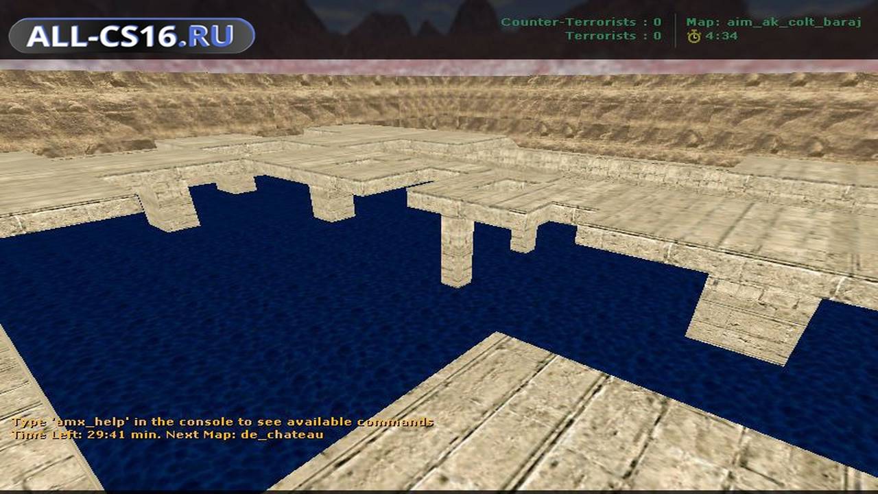 Карта «aim_ak_colt_baraj» для CS 1.6 для CS 1.6