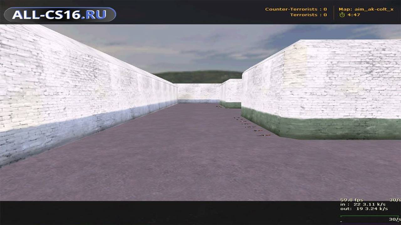 Карта «aim_ak_colt_x» для CS 1.6 для CS 1.6