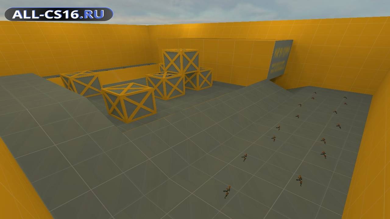 Карта «aim_ak_m4_orange» для CS 1.6 для CS 1.6