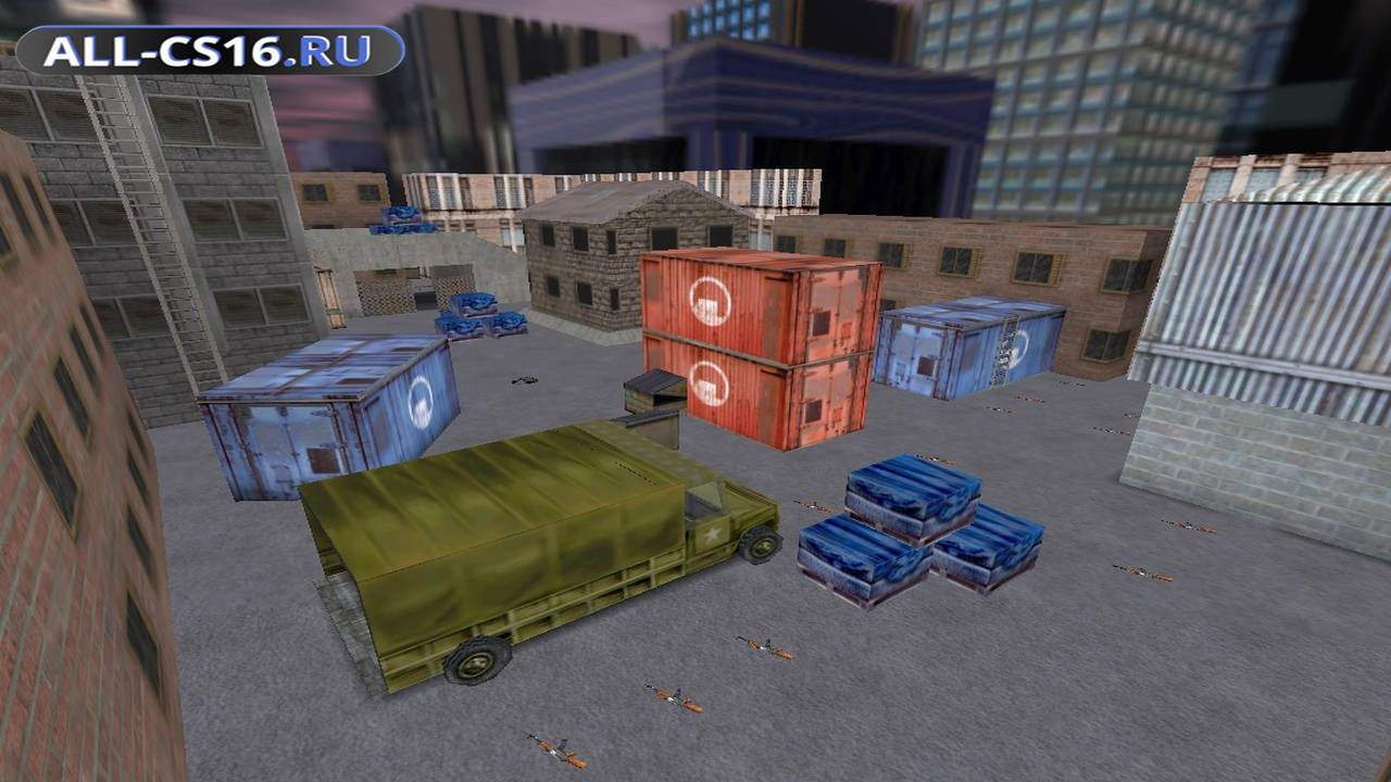 Карта «aim_assault» для CS 1.6 для CS 1.6