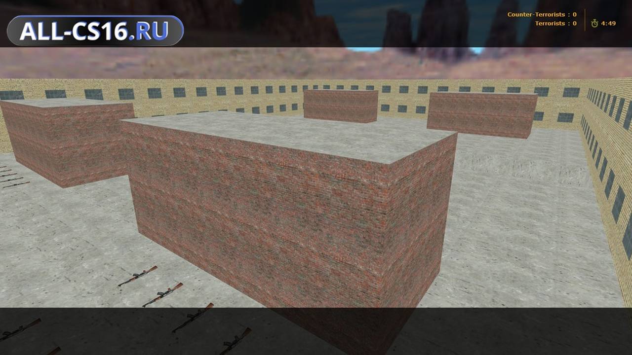 Карта «aim_assault_3» для CS 1.6 для CS 1.6