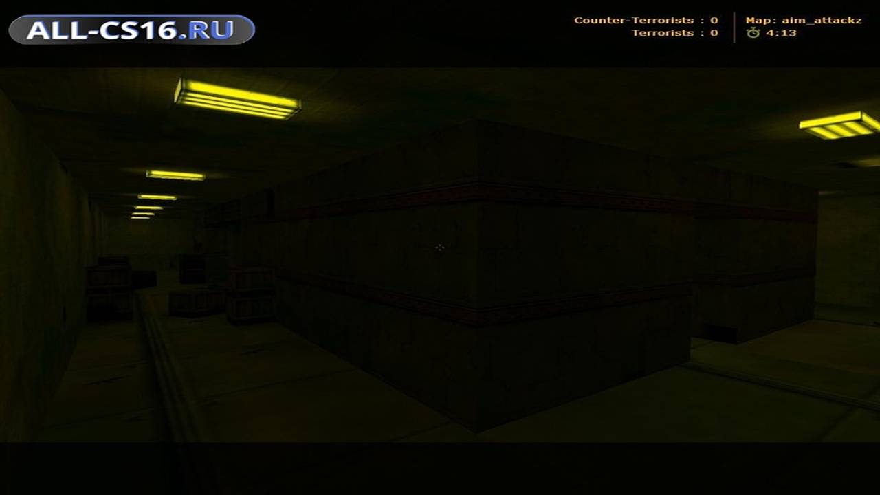 Карта «aim_attackz» для CS 1.6 для CS 1.6