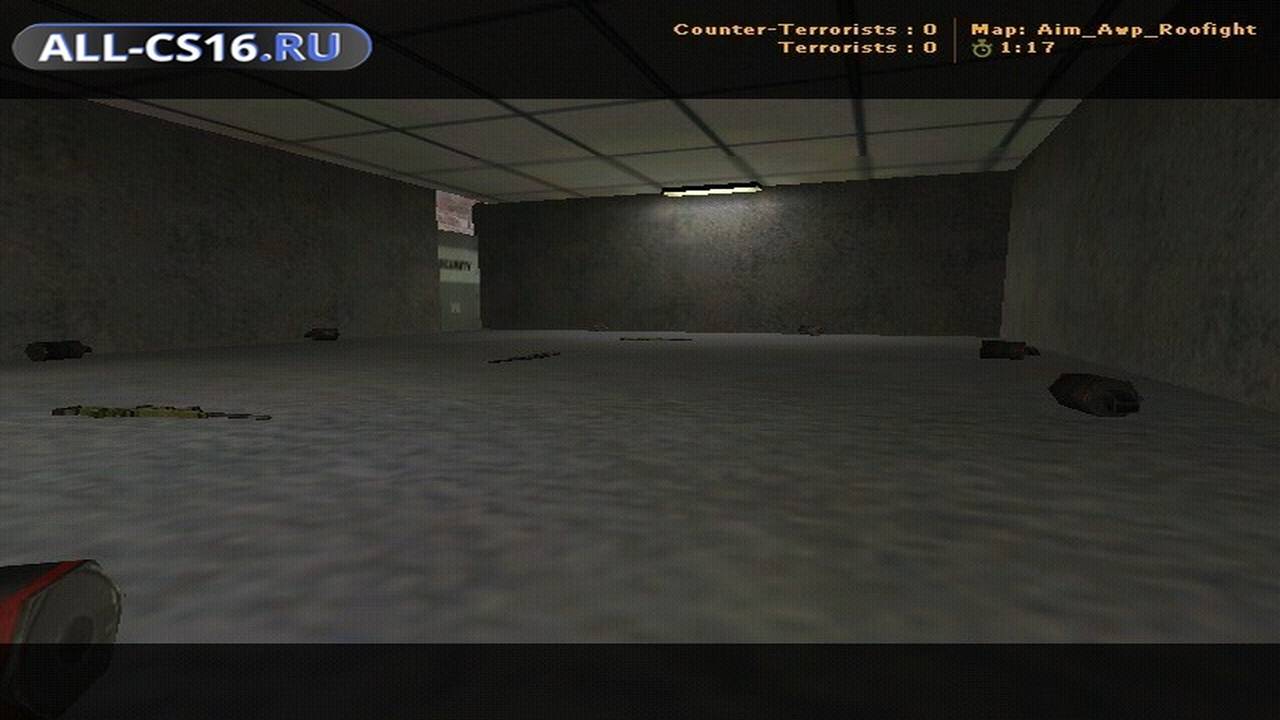 Карта «aim_awp_roofight» для CS 1.6 для CS 1.6