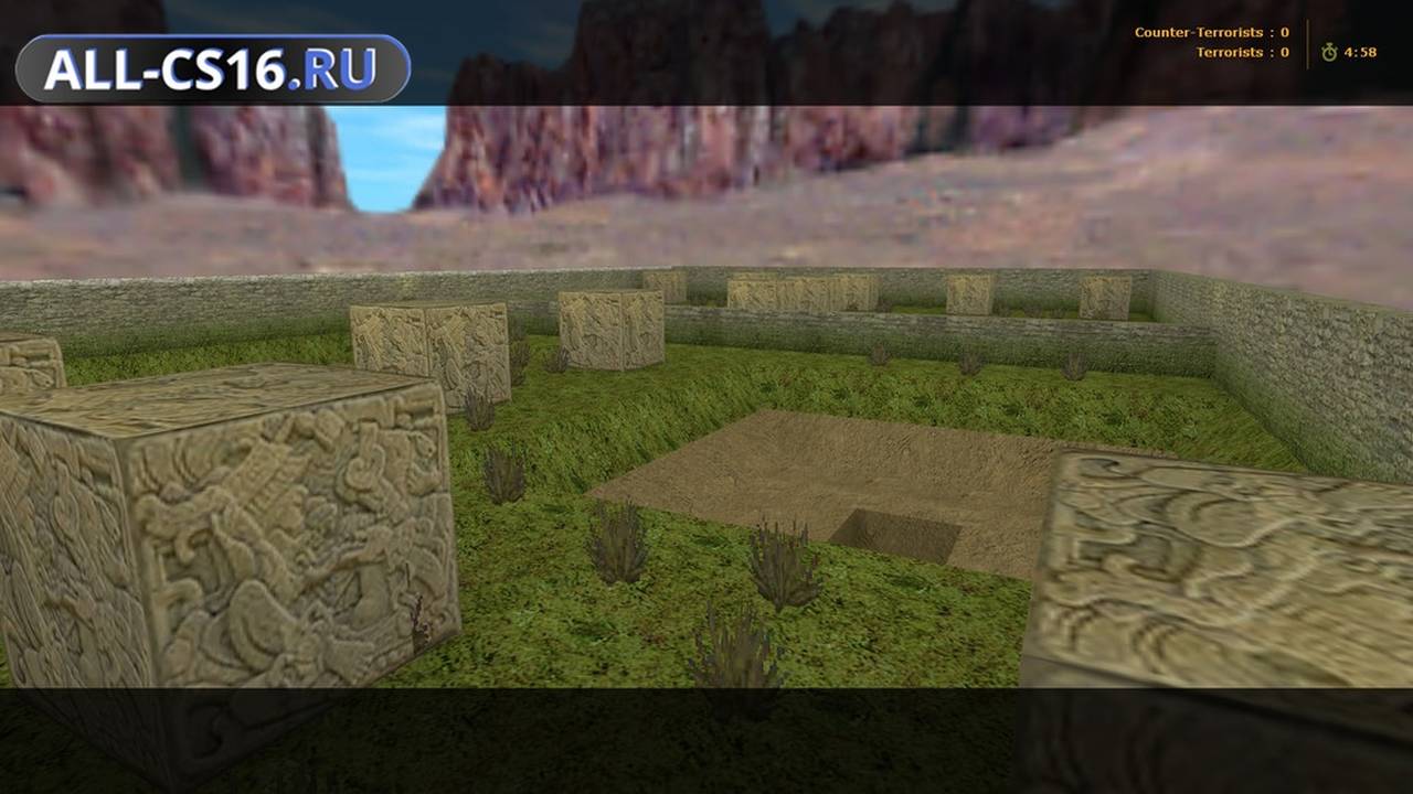 Карта «aim_aztec_paintballa» для CS 1.6 для CS 1.6