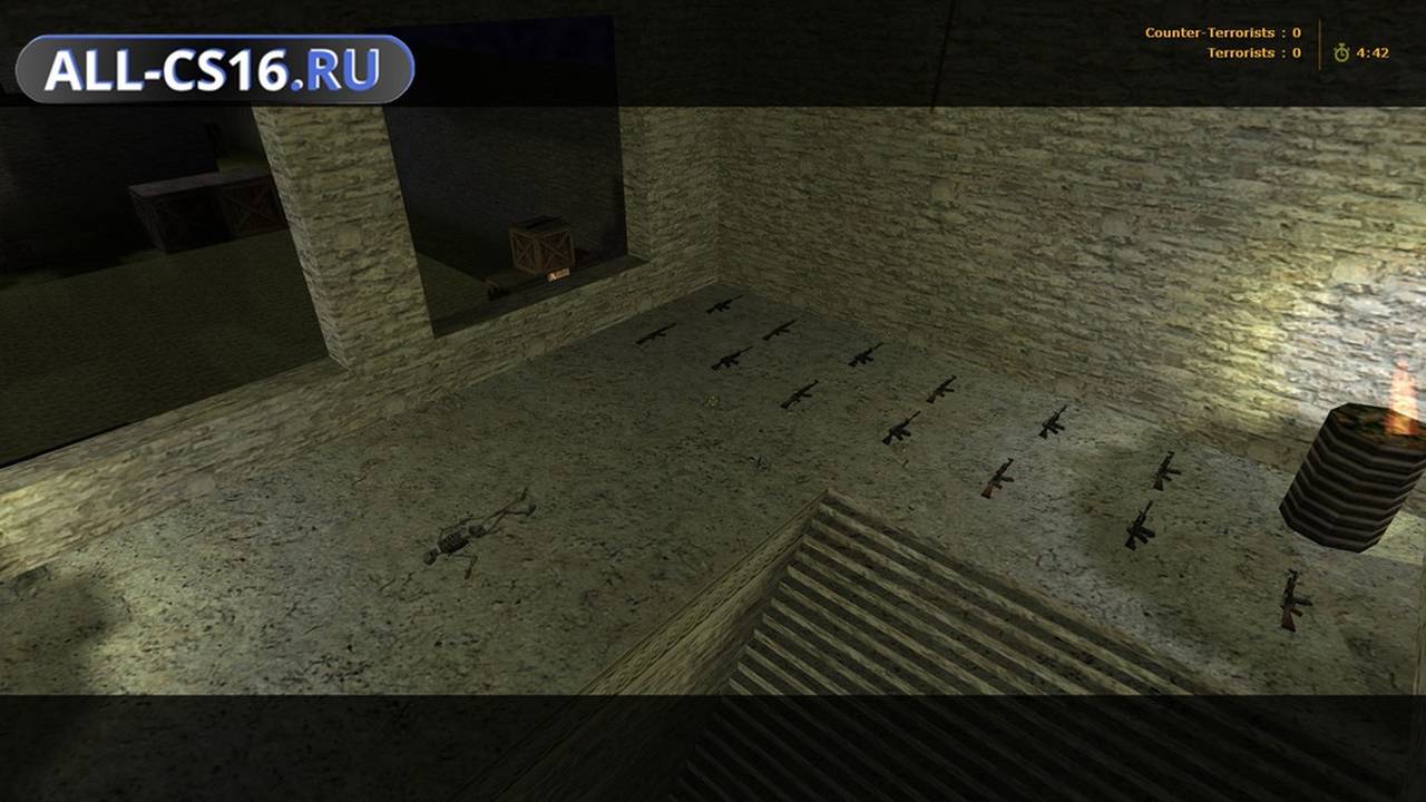 Карта «aim_aztecriver» для CS 1.6 для CS 1.6