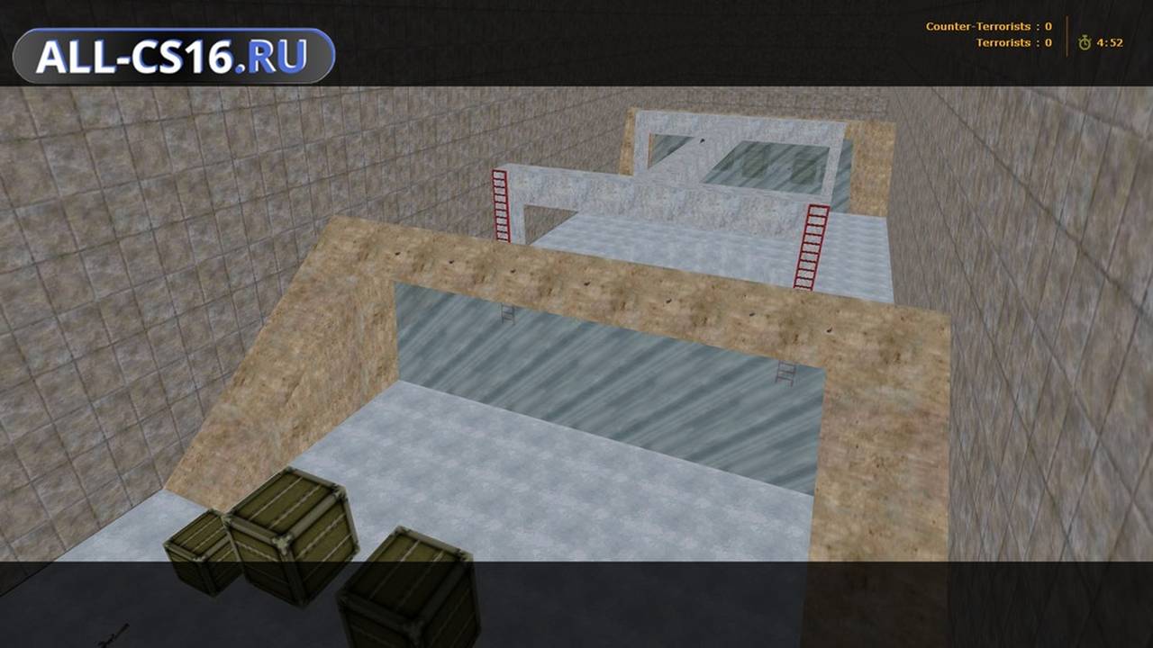 Карта «aim_b1ghall» для CS 1.6 для CS 1.6