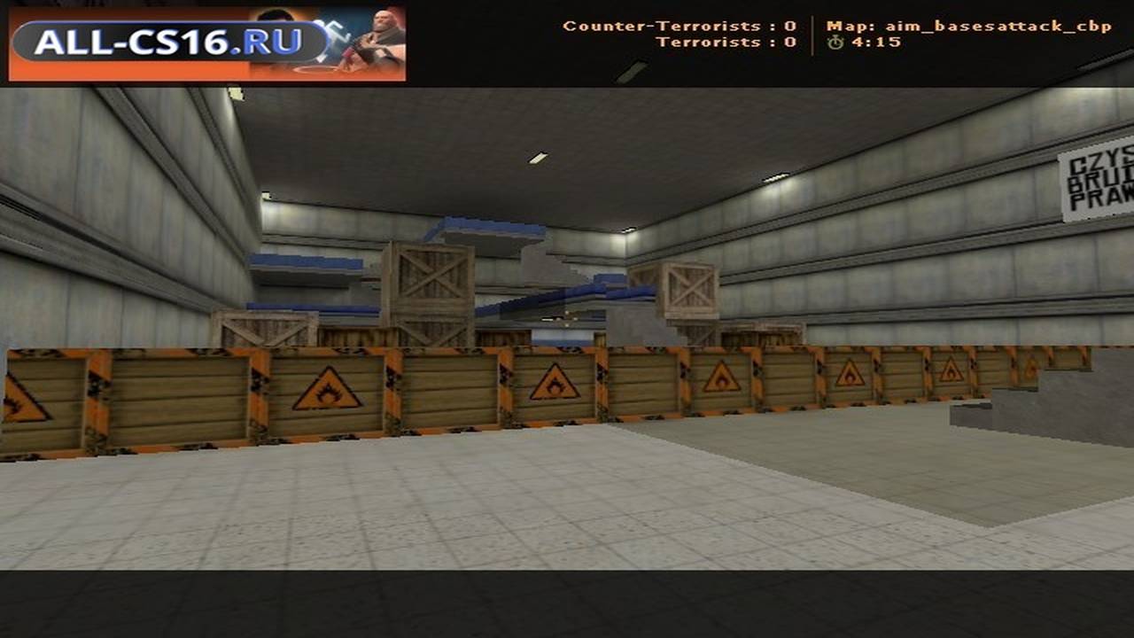 Карта «aim_basesattack_cbp» для CS 1.6 для CS 1.6