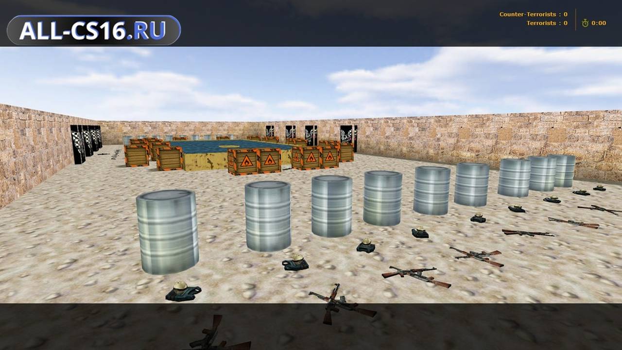 Карта «aim_biizoux» для CS 1.6 для CS 1.6