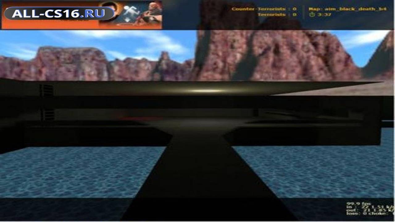 Карта «aim_black_death_b4» для CS 1.6 для CS 1.6