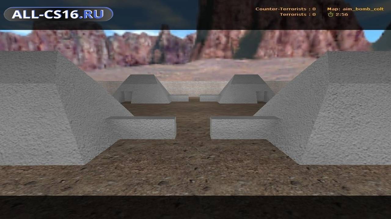 Карта «aim_bomb_colt» для CS 1.6 для CS 1.6