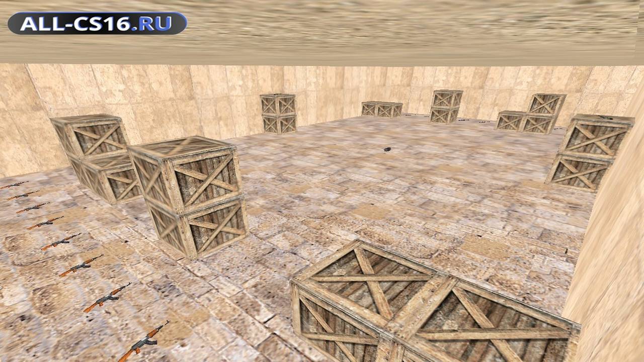 Карта «aim_boxes» для CS 1.6 для CS 1.6